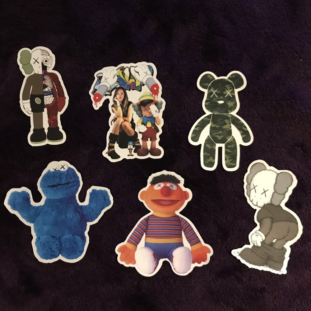 KAWS Stickers